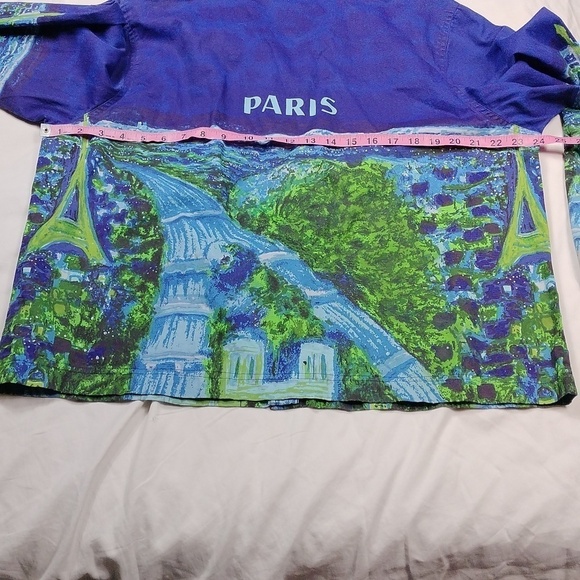 Artscape women's long sleeved button down shirt size XL - Picture 10 of 12